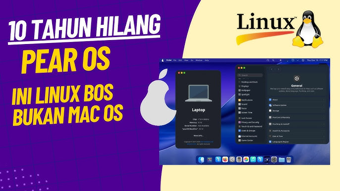 Mengenal PearOS 2026: Distro Linux Modern dengan Nuansa macOS yang Kembali Viral